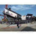 Wheel Mobile Crushing Station Mobile Impact Crusher